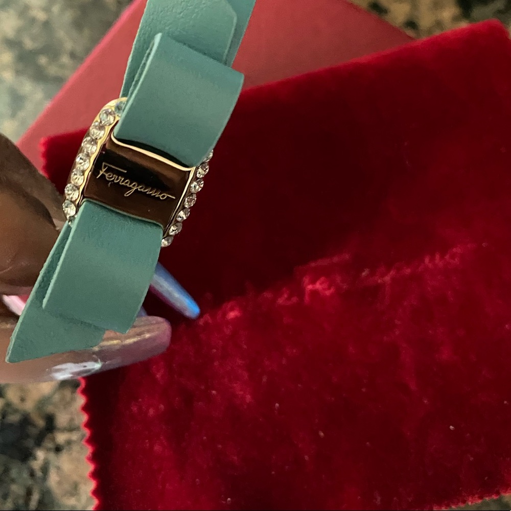 SOLD‼️NEW! SALVATORE FERRAGAMO VARASTR CUFF BRACELET 💕 - Picture 6 of 10